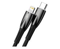 Baseus Kabel CADH000101 Lightning - USB-C PD 20W 480Mb/s 2m czarny - 1502045 - zdjęcie 2